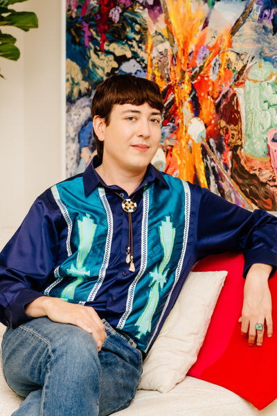 Christian Allaire reporting on Indigenous fashion and design